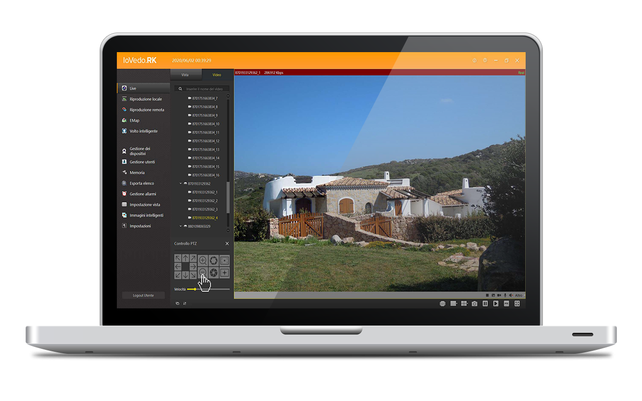 Controllo telecamere IP da software gratuito